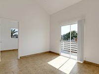 Dining area with doors to west facing deck