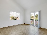 North east bedroom with deck access