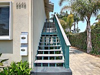 Stairs to entry