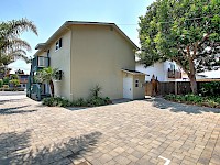 Driveway and back patio