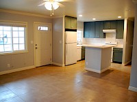 Living Room & Breakfast Bar