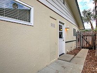 Side door off kitchen