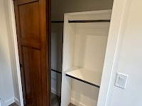 Master bedroom closet