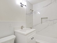 Hall bathroom (connects also with East bedroom)