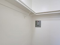 West bedroom walk in clost