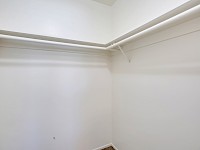 East bedroom walk in closet