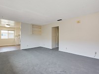 Living room into kitchen