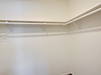 Northeast bedroom walk in closet