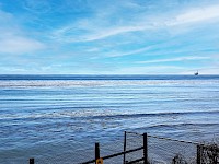 Ocean views from deck