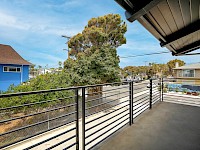 Deck on west side - off living room and upstairs bedroom