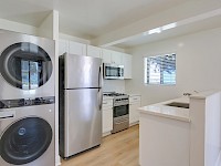 Laundry and kitchen