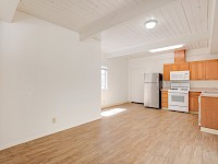 Kitchen (view from living room)