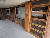 Rec/ bonus room built ins